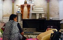 Symbol der Solidarität mit den Christen im Irak ن - auch Jesiden verfolgt