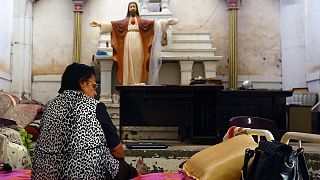 Symbol der Solidarität mit den Christen im Irak ن - auch Jesiden verfolgt