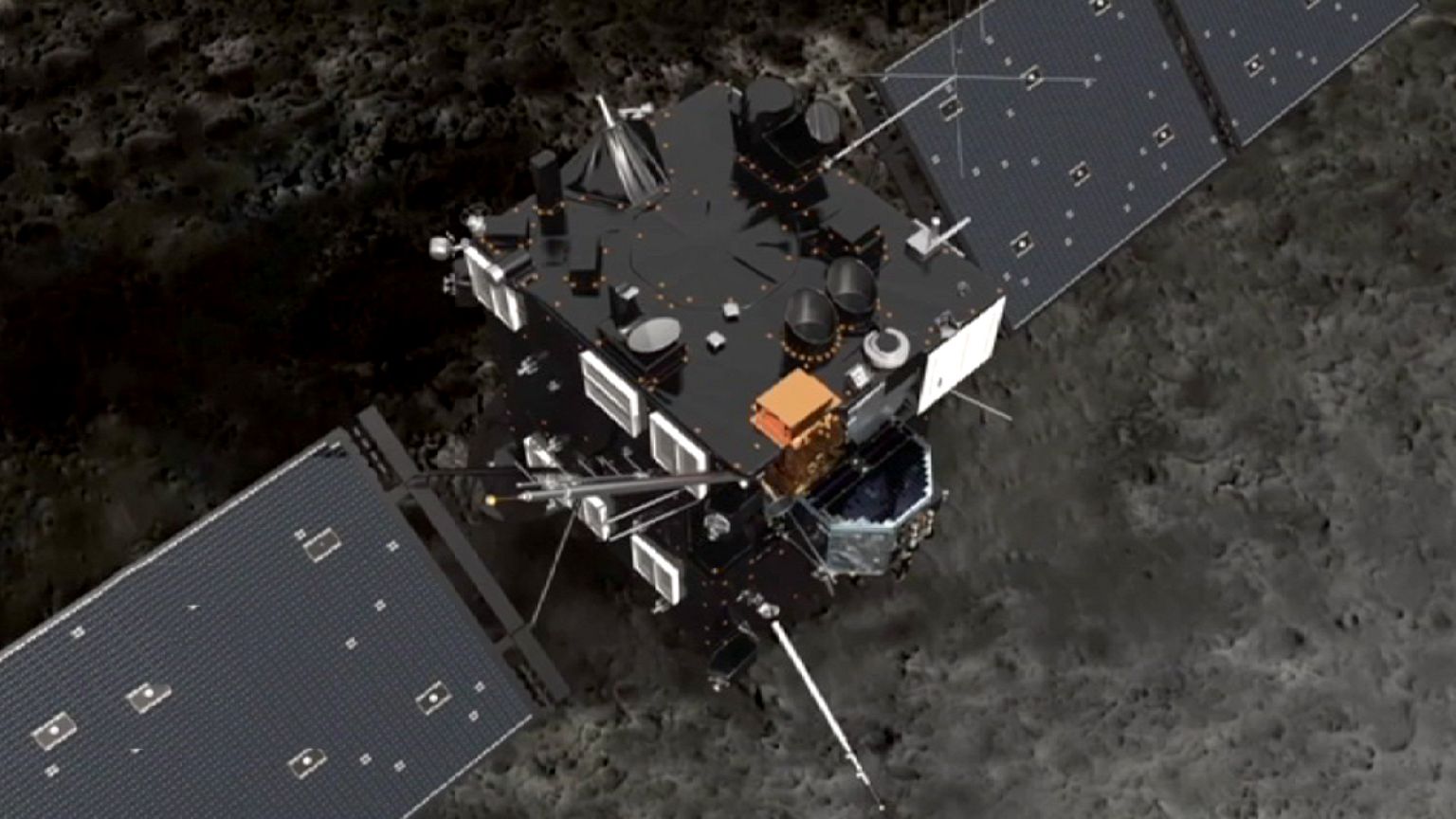 La sonde Rosetta ne lâche plus la comète Tchouri