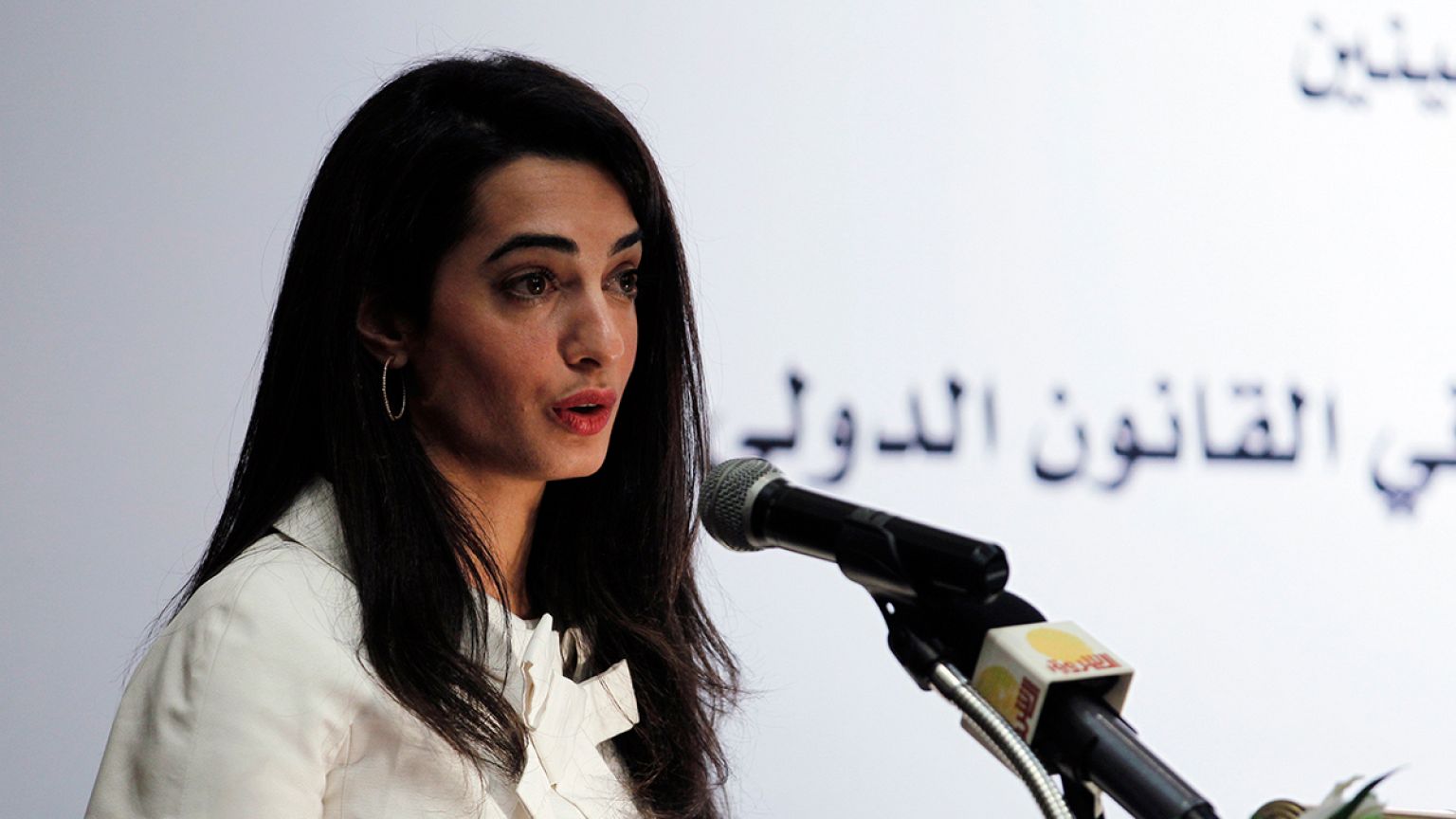 امل علم الدين خطيبة كلوني عضو لجنة التحقيق في الانتهاكات في غزة