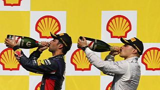Ricciardo wins Belgium GP after Mercedes collision