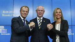 Tusk und Mogherini: EU-Spitzenposten sind vergeben