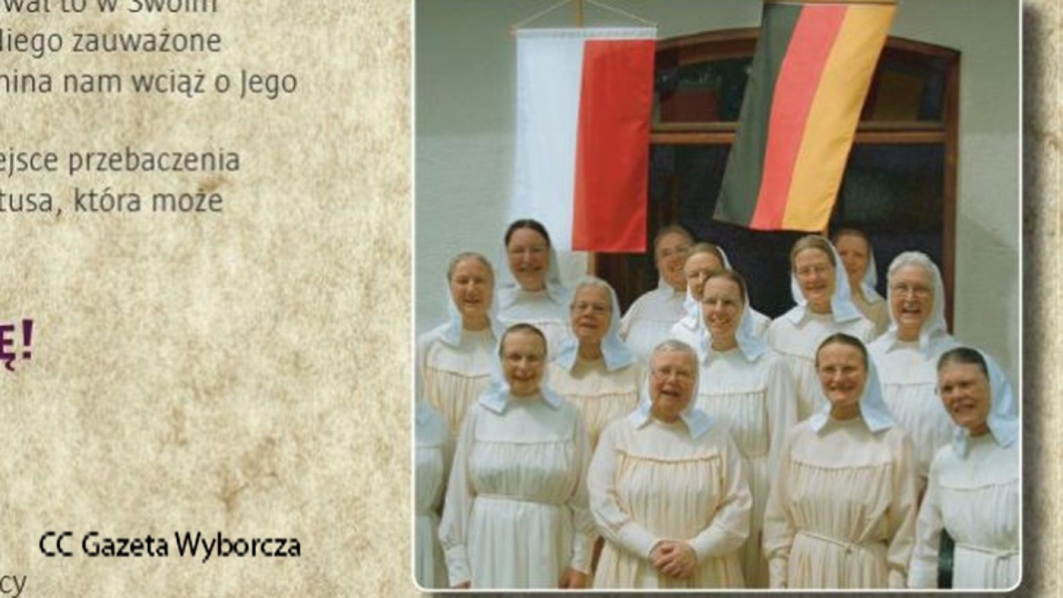 Des religieuses allemandes demandent pardon aux Polonais pour les crimes nazis
