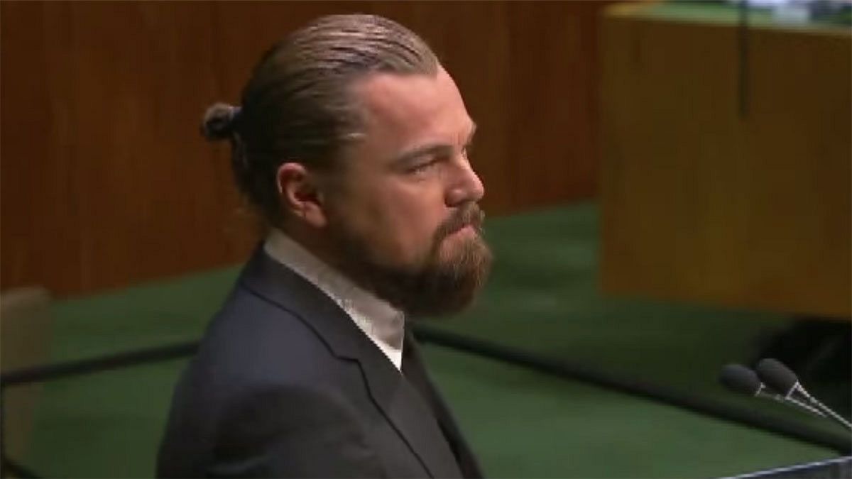 Watch: Leonardo DiCaprio speech among five must-see clips on UN climate summit