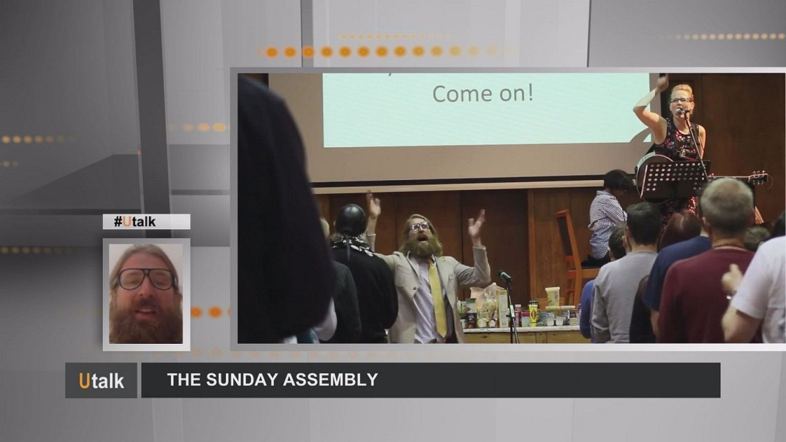 Die "Sonntagsversammlung": Gottlos in die Kirche gehen
