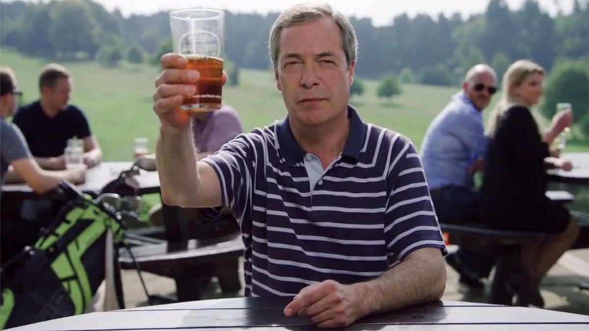 Watch: UKIP leader Nigel Farage gives his backing to Europe