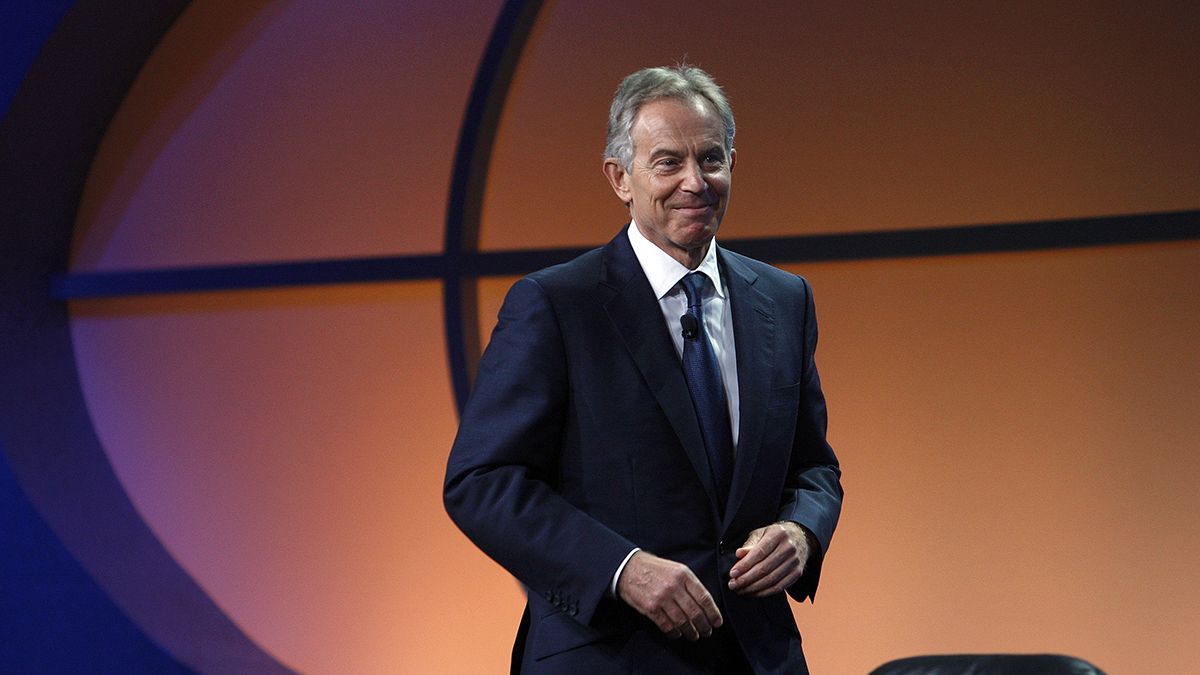 Former British PM Tony Blair hailed a 'gay icon'