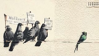 Ironic or racist? Banksy artwork on immigration causes controversy