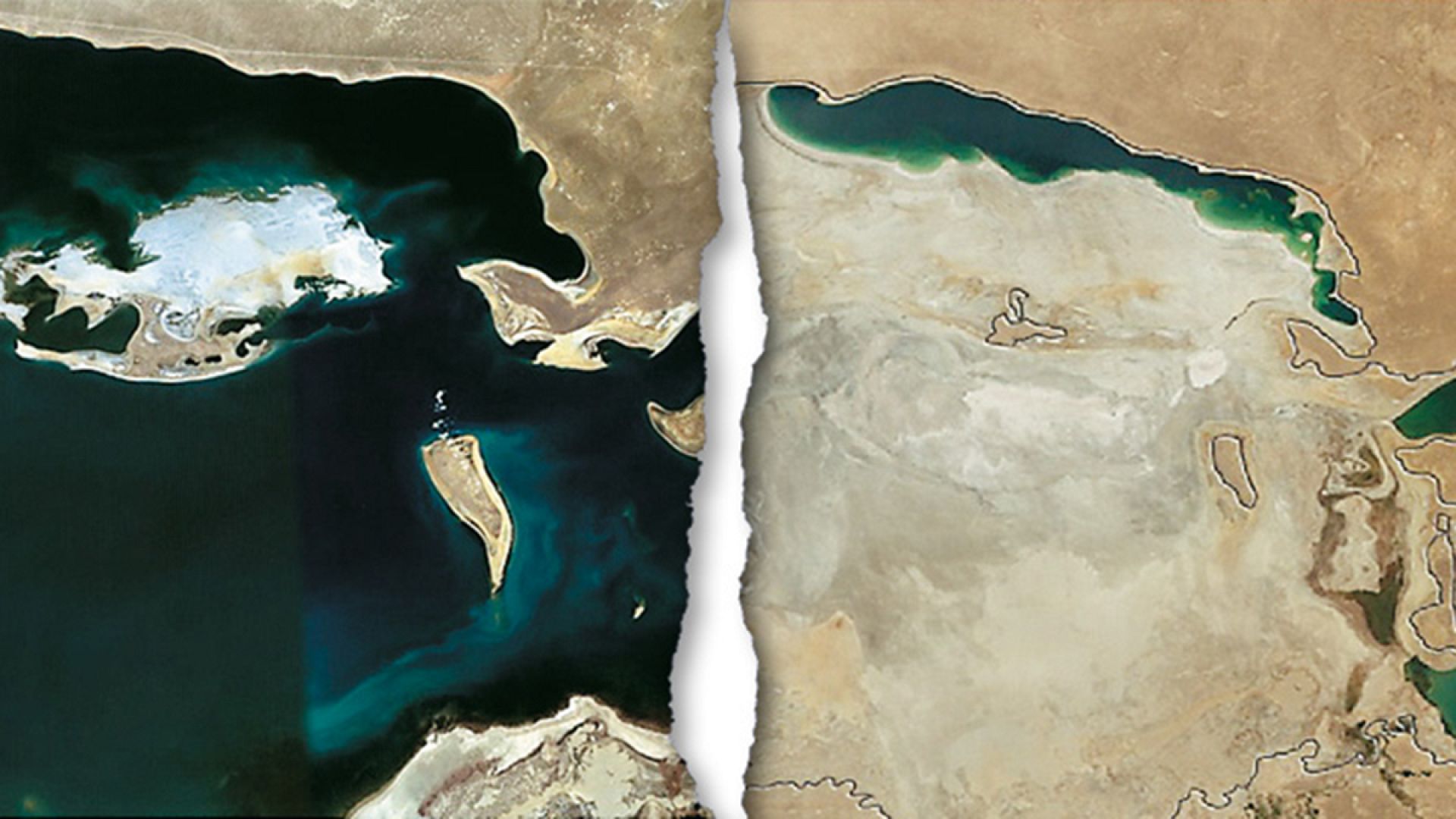 Nasa Satellite Images Show Aral Sea Basin Completely Dried Euronews