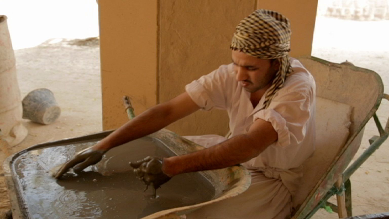Mud and straw - the future for The Kingdom's first capital