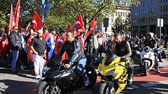 Gegen die PKK - Türken demonstrieren in Deutschland