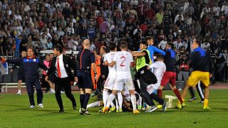 Zurück zum alten Punktestand - UEFA bestraft Serbien und Albanien