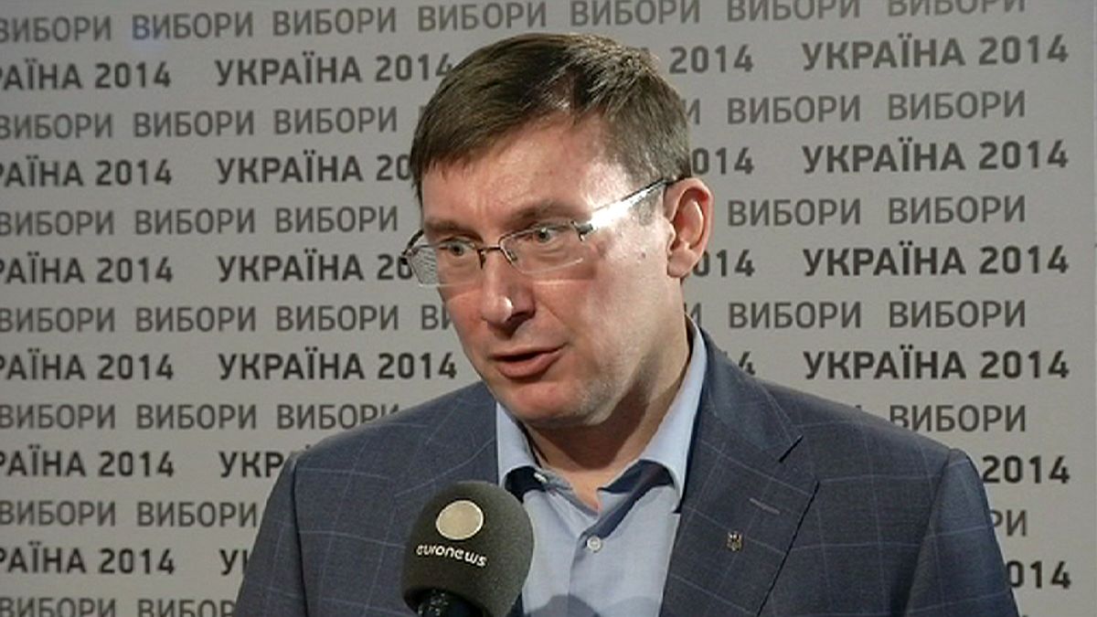 Ukraine election: Yuriy Lutsenko tells euronews about coalition talks