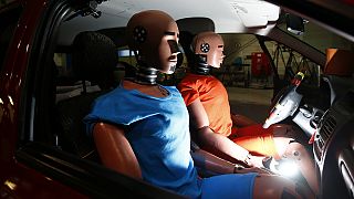 Crash-test dummies go up a size to help save obese drivers