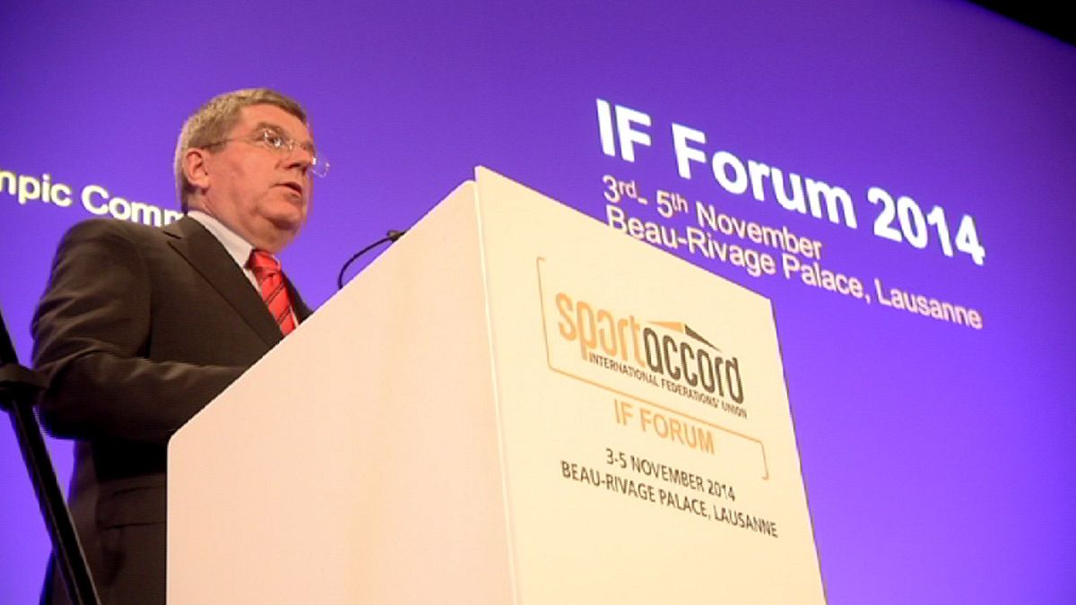 Forum SportAccord: Presidente do COI defende o progresso no desporto internacional
