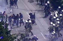 Anniversary protest marred by night clashes in Athens