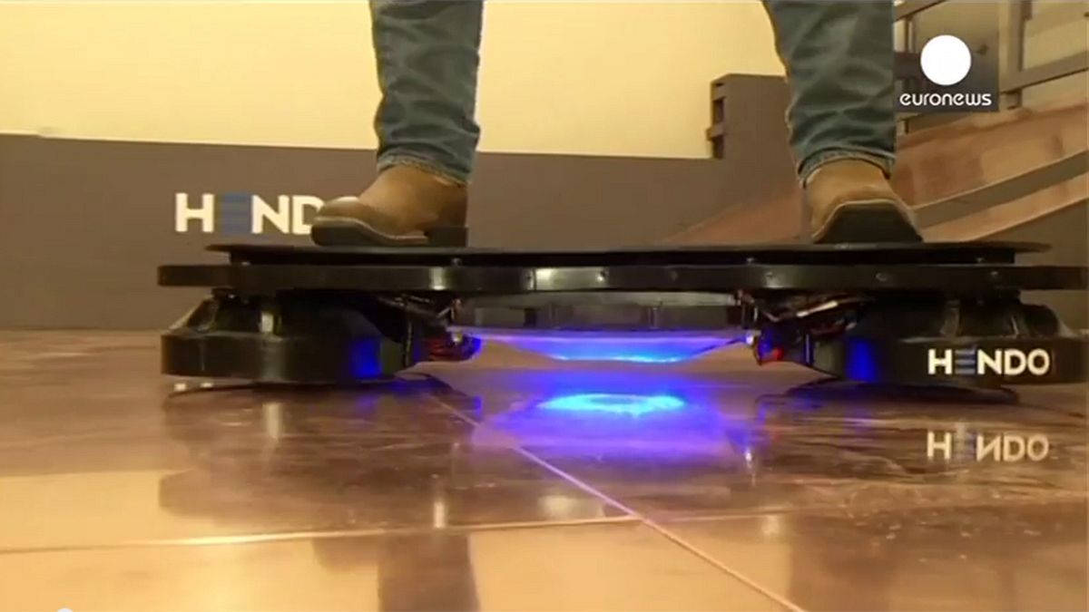 Will first hoverboard take us 'back to the future'? (video)