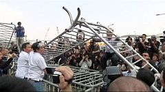 Barricades come down in Hong Kong