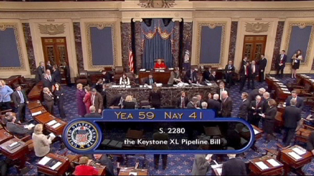 Keystone pipeline fails in Senate