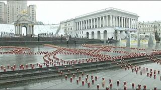 Kyiv prepares for Maidan anniversary as Joe Biden flies in