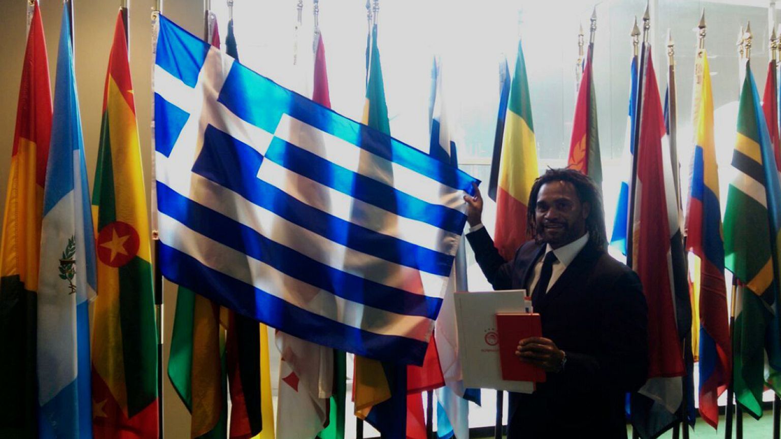 O Ολυμπιακός και ο Καρεμπέ στον ΟΗΕ για την επέτειο Σύμβασης για τα Δικαιώματα του Παιδιού