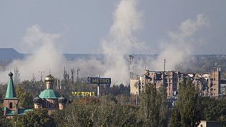 Watch: Drone reveals scale of destruction at Donetsk Airport