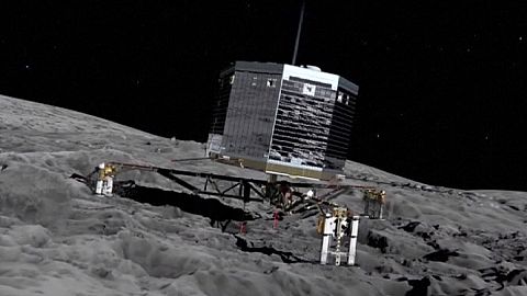 Recording of Philae probe landing on Comet 67P released
