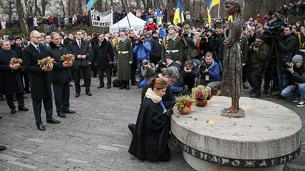 Ukraine : Petro Porochenko compare l'Holodomor au conflit actuel Ukraine : Petro Porochenko compare l'Holodomor au conflit actuel