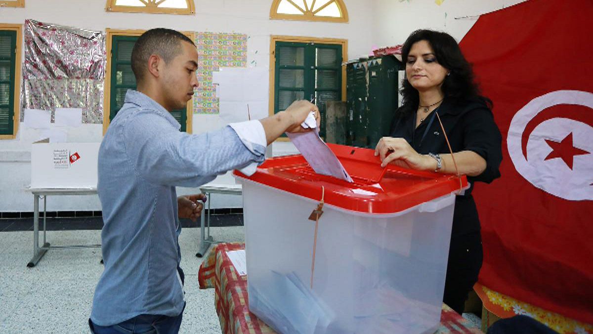 Polling stations close in historic elections in Tunisia