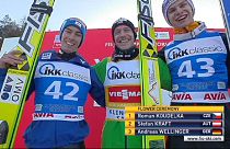 Andreas Wellinger wird Dritter beim Einzel-Weltcup in Klingenthal