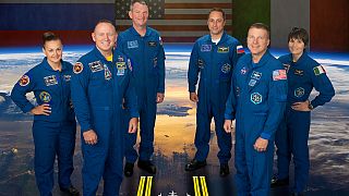 A nagy találkozás: már a Nemzetközi Űrállomáson van a három asztronauta