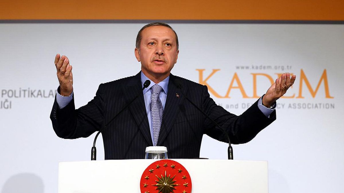 Turkish President sparks row by saying women are not equal to men