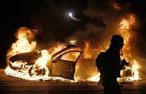 Violence erupts in Ferguson after grand jury shooting decision