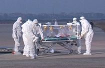 Italian Ebola victim returns home for treatment