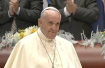 El papa Francisco: "No podemos tolerar que el Mediterráneo se convierta en un inmenso cementerio"