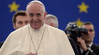 Pope Francis slams 'haggard' EU