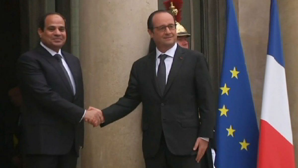 A "operação de charme" do presidente egípcio em Roma e Paris