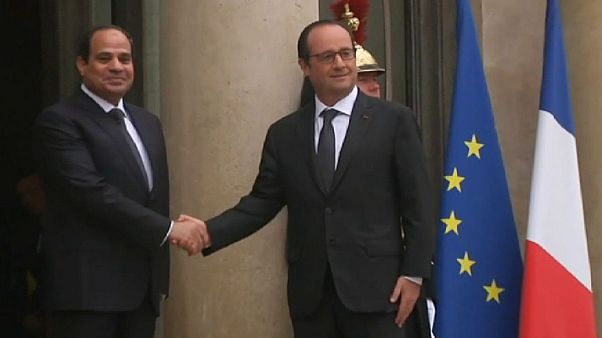 Az egyiptomi elnök első európai útja Az egyiptomi elnök első európai útja