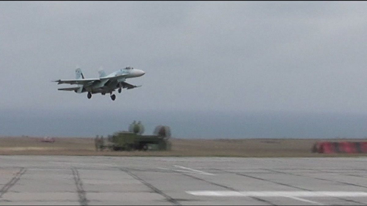 NATO concern over Russian planes in Crimea