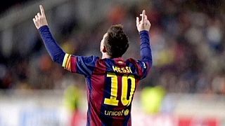 Messi'den çifte rekor