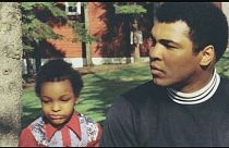 Familienporträt mit Muhammad Ali
