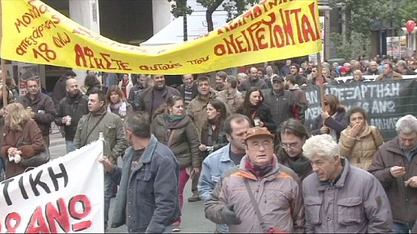 Grécia paralisada com greve geral Grécia paralisada com greve geral