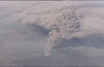 A légiközekedést is korlátozni kellett a japán vulkánkitörés miatt