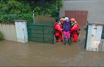 Halálos áradások Franciaországban
