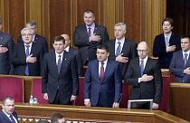 Ukrayna'da yeni parlamento çalışmalarına başladı