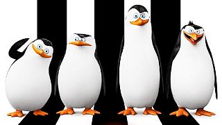 Uma aventura dos pinguins de Madagáscar no grande ecrã