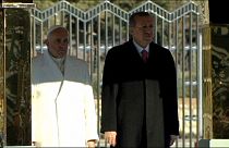 Encontros religiosos e políticos no primeiro dia do Papa Francisco na Turquia