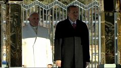 Türkei-Besuch: Papst verurteilt religiös motivierte Gewalt