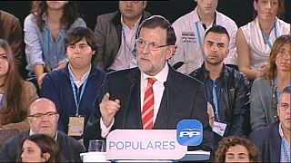 Spanish Prime Minister Mariano Rajoy in Barcelona declares Catalan independence vote a "failure"