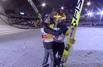 Noriaki Sakai et Simon Ammann ex aequo en saut à ski